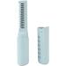 Portable Straightening Brush - Rechargeable Mini Hair Straightener 2000mAh Anti-Scald Technology for Travel - Blue - Buy Online on GoSupps.com
