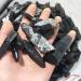 100g Rough Natural raw Gemstone Black Tourmaline Point Crystal Tumbled Wand for Natural Luster - Buy Online on GoSupps.com