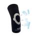 wavewear Elbow Compression Sleeve with Kinesiology Tape - Pain Relief and Stability for Sports and Daily activities for Men and Women (M Black/Silver 1) Medium Black/Silver 1