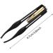 Fuckettes Set: 4 Precision Stainless Steel Tweezers with LED Light for Makeup Eyelashes & Hair Removal - Buy Online on GoSupps.com