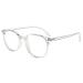 Firmoo reading glasses with prescription 1.0 For women men blue lights computer reading glasses for screens glare -free reading aid tr90 transparent 1.00x transparent