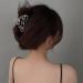 PLCPDM Hair Claw Clip Skull Claw Hair Clamps Punk Scary Ponytail Holder Catch Barrette Skeleton Hand Silver - Buy Online on GoSupps.com