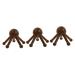 TOVINANNA 3 STK Massage device with five claws comb Octopus head massage clerk Hand helmeted spa massage device with a claw head head massage scalp scalp scalp scalp scratcher wooden clothes Wenge