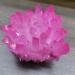 Home Decor 300-400g Electroplated Natural Crystal Cluster Specimen Raw Rock Quartz Flowers Aura Stones Gift Modern House Decor Gifts Natural Crystal Draw yuebang Reiki Crystal Stone