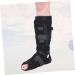 Mobestech Ankle Support Brace for Adults - Fixed Ankle Support for Ankle Fractures - Adjustable Black Splint - Buy Online on GoSupps.com