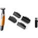 HEALIFTY Men's Hair Shaver Trimmer - USB Replaceable Blade for Back Hair Removal | Grooming Tool (Orange) - International Shipping Available - Buy Online on GoSupps.com