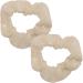 Topkids Accessories Sparkly Sequin Scrunchies Set of 2 Scrunchie for Girls Hair Hair Tinsel Alternative Sequins Bobble for Christmas Hair Sequins for Girls & Women Bobbles Xmas Hairstyle (Cream) - Buy Online on GoSupps.com