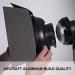 Aputure Barndoors with Bowens Mount | Durable Metal Build | 4-Leaf Velvet Fabric | Honeycomb & Magnetic Gel Holder for 120D Mark 2, 120D, 300D - Buy Online on GoSupps.com
