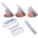 Spring Inside 74 Blades DE Razors Straight Razor Stick for Men Women Barber Shaving Blades Spring Beard Face Underarm Body (Black) - Buy Online on GoSupps.com