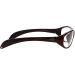 ATTENUTECH 75mm Pb Lead Glasses for X-Ray Radiation Eye Protection - Lightweight with Soft Grip Temple Bars in Red - Buy Online on GoSupps.com