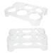 OSALADI Egg Holder Storage 3pcs egg storage racks egg holder refrigerator refrigerator egg storage drawer egg rack