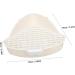 BESPORTBLE Rabbit Triangle Toilet Pet Litter Basin Pet Potty Guinea Pig Litter Tray Abs White 25.00X19.00X10.00CM White - Buy Online on GoSupps.com