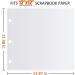 12x12 Scrapbook Page Protectors 50 Pack Scrapbook Refill Pages Protective Sleeves Heavyweight Fit Scrapbook Binder and 12x12 Photo Album Refill Pages 50 Pcs - Buy Online on GoSupps.com
