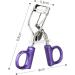 4 Color Woman Eyelash Curler Professional Eyelash Curler Folding False Eyelashe Auxiliary Eyelash Curling Clip Small Makeup Tool (Color : Dark Purple) - Buy Online on GoSupps.com