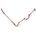 Buy Inlefen Unisex Half Moon Reading Glasses - Slim Semi-Rimless Vintage Metal Frames | Spring Hinges | Multiple Diopter Options 1.0 to 4.0 | International Shipping - Buy Online on GoSupps.com