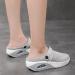 Stratuxx Kaze Women Diabetic Walking Sandals - Orthopedic Air Cushion Slip-On Shoes (Grey, Size 8) - Buy Online on GoSupps.com