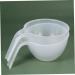 2pi ces Bol Simple Plastique Transparent Blanc Bol M langeur Sauce De Cuisson Pour Micro-ondes De Service Pour Salades Et Ap ritifs - Buy Online on GoSupps.com