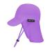 weVSwe Baby Toddler Sun Hat UPF 50+ Swim Cap Flap Neck Protection Adjustable Chin Straps UV Sun Protection Hats Fish Scales-1 0-6 Months