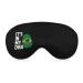 It's in My DNA Brazil Flag1 Soft Sleep Mask with Adjustable Strap Effective Shading Eye Mask Cover Funny Blindfold for Women Men