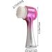 2 in 1 Facial Cleansing Brush - Silicone Manual & Deep Cleansing System for All Skin Types - Super Soft Massage & Pore Cleaning - Buy Online on GoSupps.com