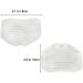 Silicone Honeycomb Forefoot Cushion - 5 Pairs of Soft Gel Breathable Foot Pads for Pain Relief - Skin Color Football Pads - Buy Online on GoSupps.com