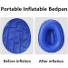 Air Inflation Bed Pan Washable Portable Elderly Inflatable Potty Anti Bedsore Toilet Urinal for Elderly Bedridden with Pump(2 pcs) - Buy Online on GoSupps.com