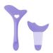SUMEITANG All In One Eye Makeup Stencils Aid Tool Set, Reusable Mascara Shield Applicator Guard Pads + Eyeshadow and Eyeliner Stencils Pad Kit Eye Applicator Guide Tool for Makeup, Easy to Use Purple