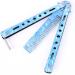 Butterfly Scissors Comb Stainless Steel 3D Color Titanium Comb Practice Butterfly Scissors Foldable Practice Comb - Buy Online on GoSupps.com