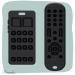 Broemba Como Baby Toy Set - 100% Silicone Remote Control & Telephone Bite Rings | BPA-Free Soft & Safe for Boys & Girls | 2 Pieces (Black) - Perfect for Teething - Buy Online on GoSupps.com