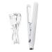 Flat Iron - Small Hair Straightener | 2 in 1 Curling Iron | USB Powered Flat Irons for Short Hair Curls Bangs Worldwide Use Travel Flat Iron