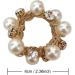 Mivanta Pearl Hair Scrunchies Elastic Hair pes Ponytail Holder Scrunchies Tightening Hair Hair Accessories for Women and Girls Daily Life - Buy Online on GoSupps.com