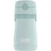 THERMOS Baby 10 Ounce Stainless Steel Vacuum Insulated Straw Bottle  Mint