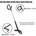 Outdoor Camping Lantern Hook Hanger Set - Non-Slip Tent Light Hangers for Camping & Hiking - 2 Pack Black - Buy Online on GoSupps.com