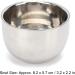 3pcs Shaving Bowl Set - Stainless Steel Shaving Tools for Men | Perfect Gift for Fathers - Buy Online on GoSupps.com