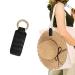 JYG Hat Clip for Traveling Handbag Backpack PU Elastic Cap Holder Outdoor Travel Accessory Hat Companion Black-16533