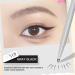 Double Tip Lower Eyelash Pencil 2024 New 3D Waterproof Eyelash Pen Eye Liner Liquid Eyeliner Dual Pronged Bottom Eyelashes Pen Waterproof Liquid Eyeliner for Natural Eye Makeup (Gray Brown+Black) - Buy Online on GoSupps.com