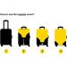 LUNLUMO Cute Cat Pattern Suitcase Cover - Protective Case for 22-24 Inch Luggage - Buy Online on GoSupps.com