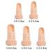 YANWANDEFA 5 Pcs Plastic Finger Support Protector Set - Adjustable Finger Immobilizer for Mallet and Trigger Finger Splint - Buy Online on GoSupps.com