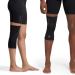 Tommie Copper Performance Compression Knee Sleeve | Knee Brace for Joint Support | Men & Women | X-Large Black with Tonal Stitch - International Shipping Available - Buy Online on GoSupps.com