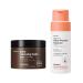 Hanskin BHA & Vitamin C Cleansing Duo BHA Pore Cleansing Balm & Vitamin C Powder Cleanser | Clear Skin Blackhead Removal & Exfoliation for All Skin Types | Korean Skincare Set K-Beauty Facial Care
