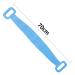Silicone Body Scrubber Back Scrubber for Shower - Long Handle Exfoliating Bath Brush, Blue - Buy Online on GoSupps.com