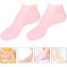 Moisturizing Gel Booties Socks - Hydrating Heel Cuffs for Dry Feet | SEB 41x8x1cm - Buy Online on GoSupps.com