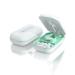 DUBSTAR Small Pill Cutter Pill Splitter Pill Cutter for Small or Large Pills Cuts Vitamins Tablets Portable Pretty Tablet Cutter for Purse Pocket White Mini-Pill Cutter White Mini-Pill Cutter