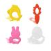 Anditoy Silicone 4 Pack Easter Teething Toys My First Easter Teether for 3-12 Months Baby Toddlers Easter Basket Stuffers Gifts