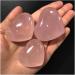 Begoat Family Gift - High-Quality Natural Rose Quartz Heart Crystal Energy Minerals for Home Decor & Luck (40-45mm) - Buy Online on GoSupps.com