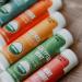 NaMa 100% Natural Organic Lip Balm Set Moisturize long lasting hydrate lip care 6 flavours Vanilla Beeswax Coconut Citrus Strawberry Mint Burst perfect for travel use pocket purse size - Buy Online on GoSupps.com
