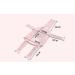 Adjustable Non-Slip Baby Bath Mat | Breathable Mesh Floating Foam Pillow | Bathtub Seat Pad for Newborns 0-18 Months | Pink (Mesh) - Style 2 - Buy Online on GoSupps.com