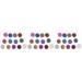 Healvian 36 Boxes Pearl Eyeshadow Palette Eyeshadow Powder Kit Glitter Eyeshadow Powder Eye Shadow Powder