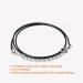 PAXCOO 4336827944 Black Waxed Cord with Clasp Bulk - 100Pcs, Ideal for Bracelet, Necklace, and Jewelry Making - 20 Inches - Buy Online on GoSupps.com