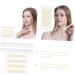 WOONEKY 4pcs Neck Lift Stickers Neck Skin Tape Neck Lifting Patches Elastic Neck Lifting Tape Elastic Neck Lift Tape Neck Care Tape Neck Skin Care Supply Neck Skin Tightening Decal 20.5x4cm As Shown - Buy Online on GoSupps.com